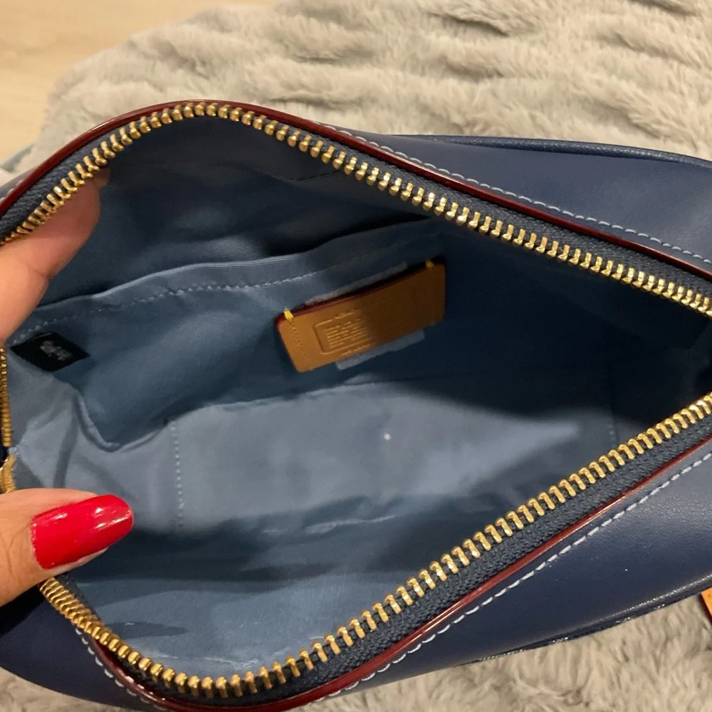 COACH JAMIE CAMERA BAG IN SIGNATURE DENIM - Picture 7 of 8